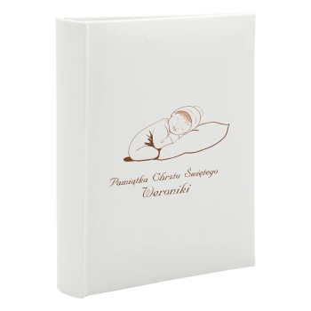 Album na chrzest, wsuwany, 50 zdjęć 13x18, personalizowany, 12 wzorów